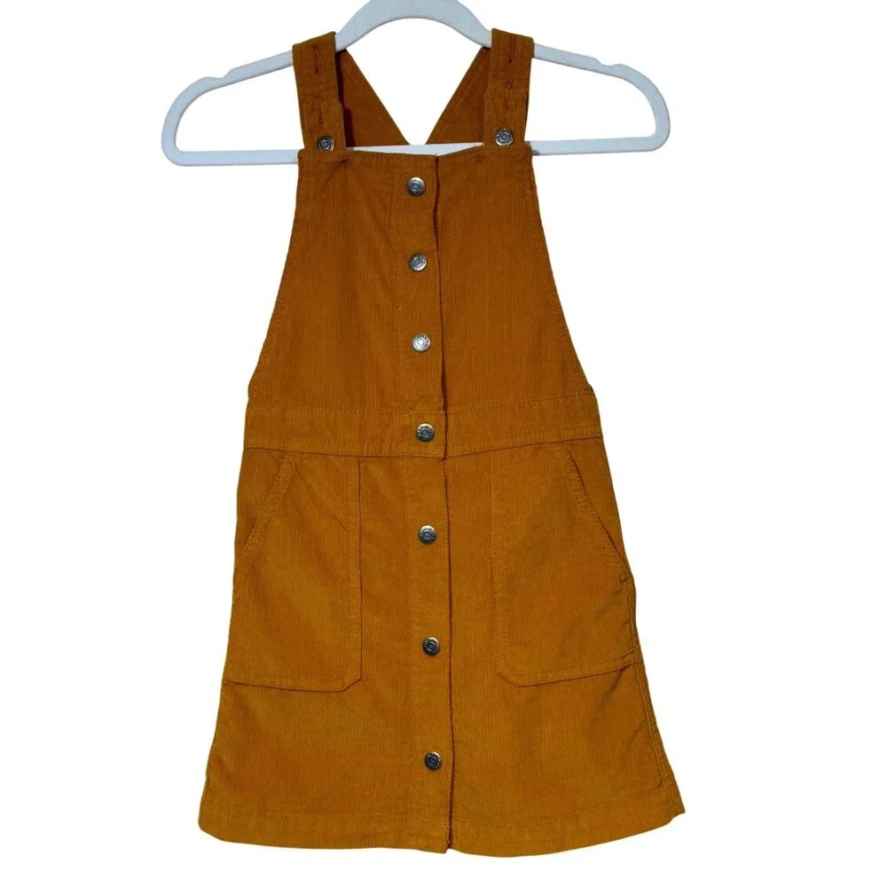 Old Navy Corduroy Skirtall NEW‎ Gingerbread Girls Small